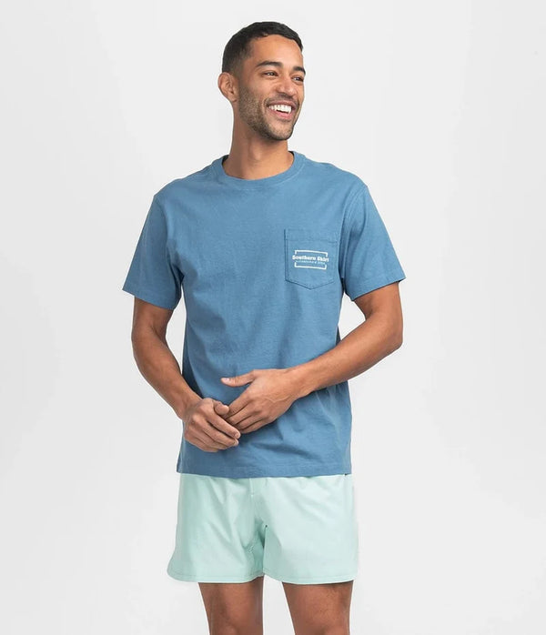 Marshland Glades Tee SS - Nautical Blue