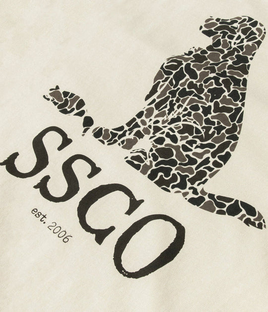 Retrieved Camo S/S Tee - Linen