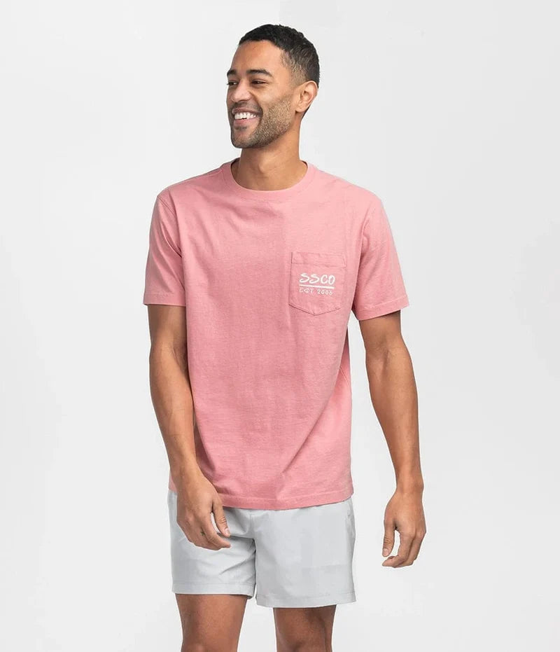 Southern Shirt River Rendezbrew Tee - Mauveglow