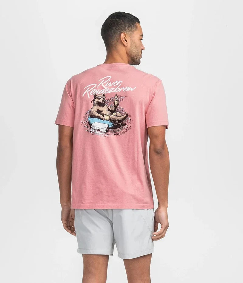 Southern Shirt River Rendezbrew Tee - Mauveglow