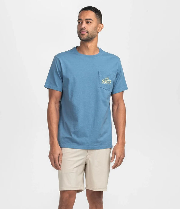 Whos Your Caddy Tee - Nautical Blue