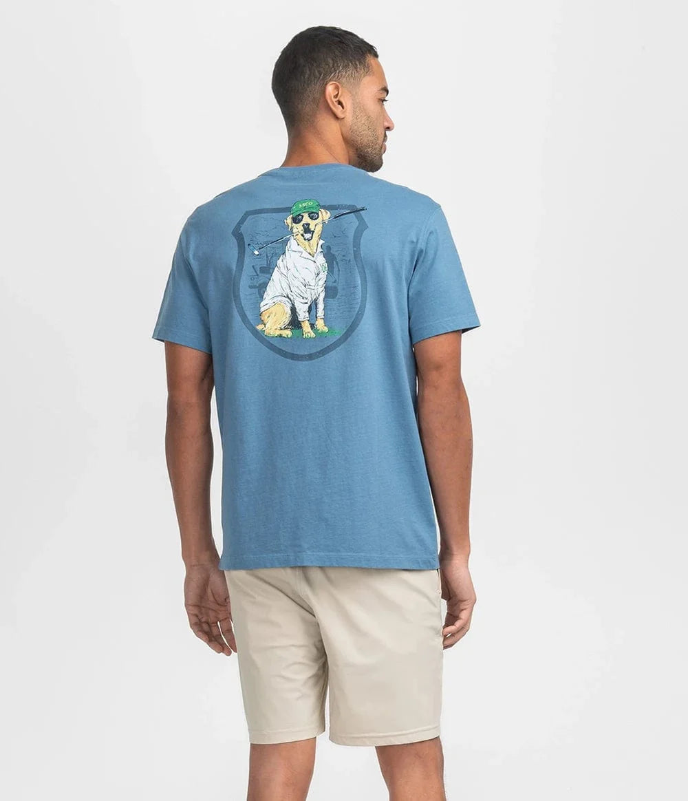 Whos Your Caddy Tee - Nautical Blue