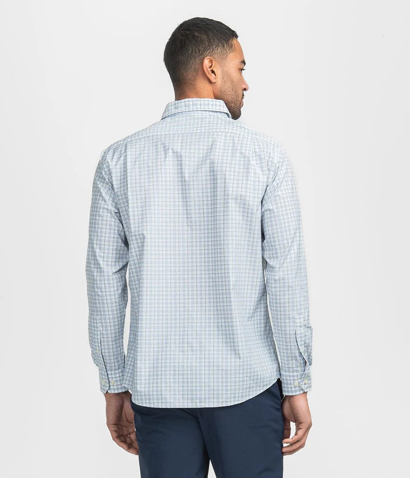 Brookside Plaid Button Down - Moonlight