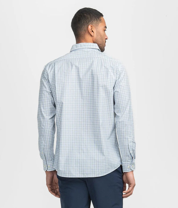 Brookside Plaid Button Down - Moonlight