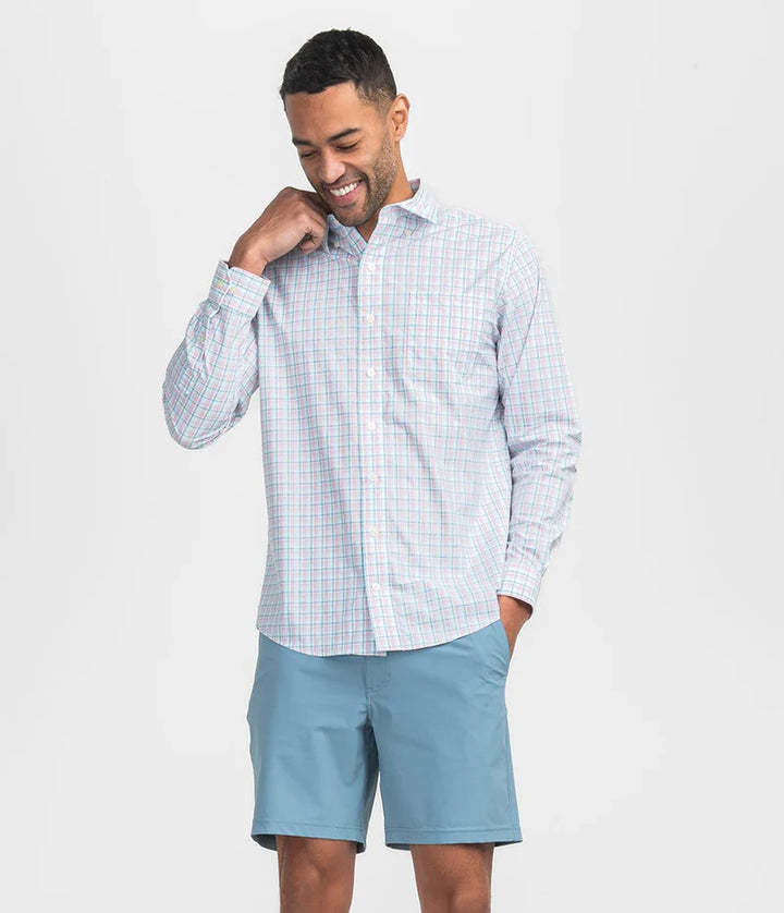 Magnolia Plaid Button Down - Pacific Cooler