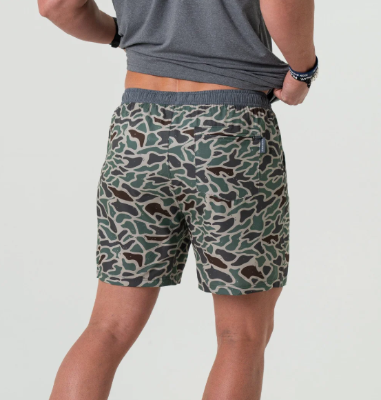 5.5" Athletic Short - Retro Duck Camo