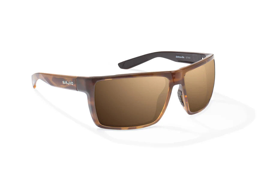 Stiltsville Gloss Brown Tortoise with Copper Glass Lenses