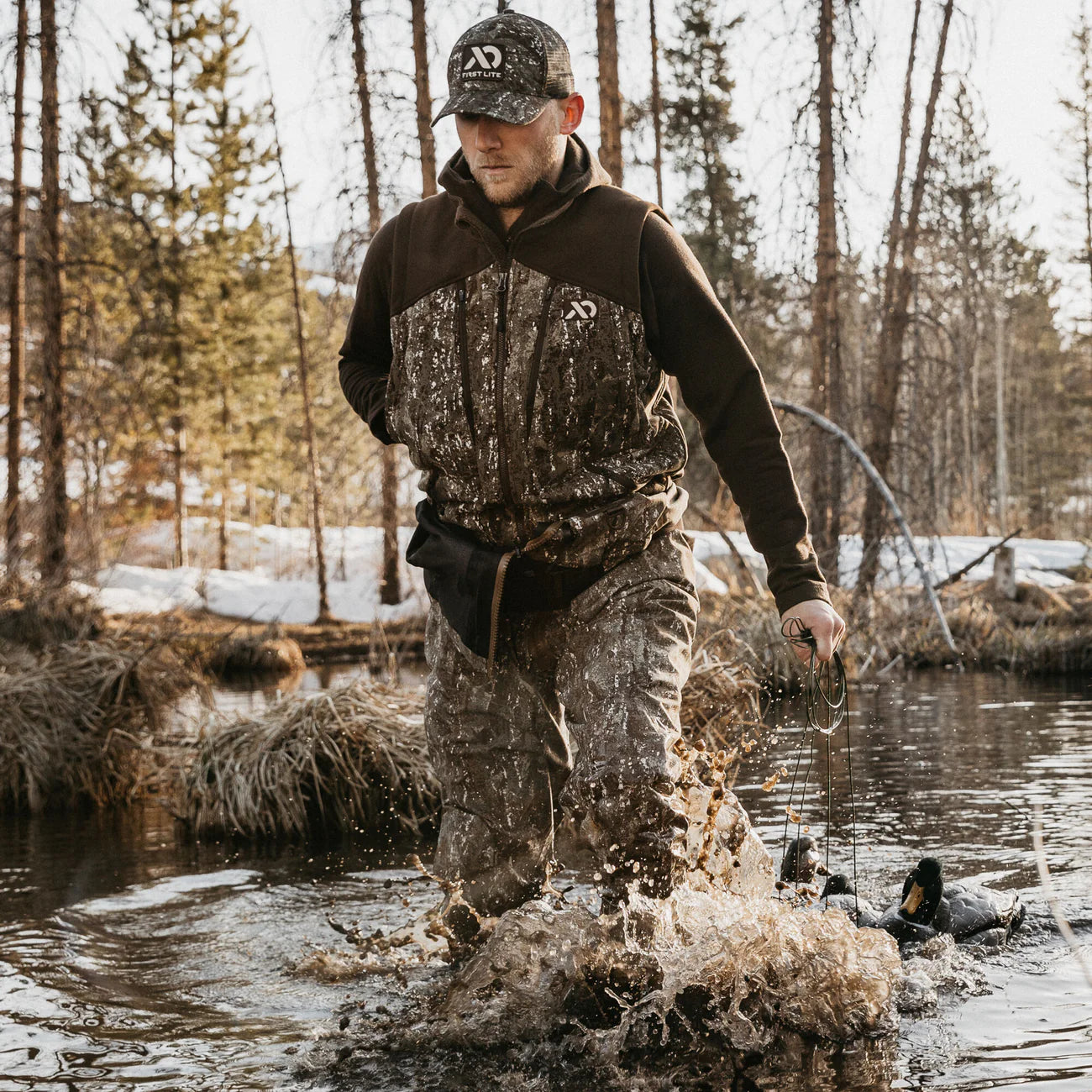 Staightline Field Vest - Darkwater