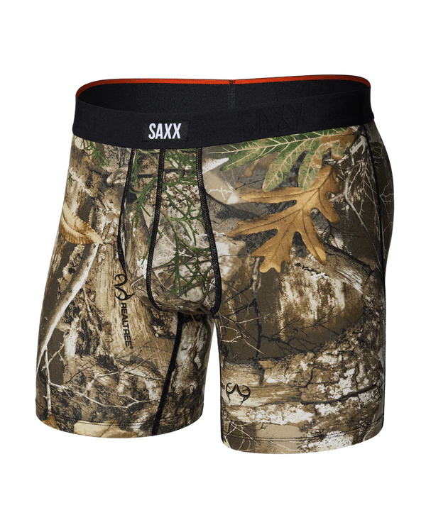 Vibe Xtra Soft Comfort Everyday Boxer Brief 6" - Realtree Edge