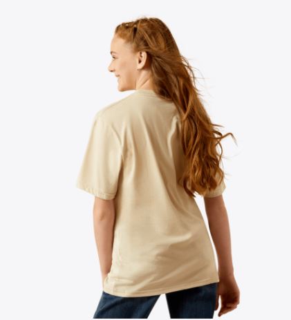 Ariat Girls Western Spirit Tee - Natural