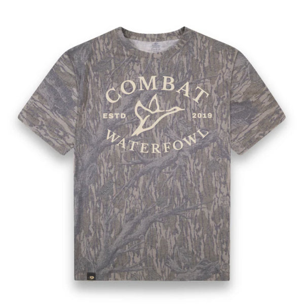 Mossy Oak Treestand Washed Out Vintage Logo Tee