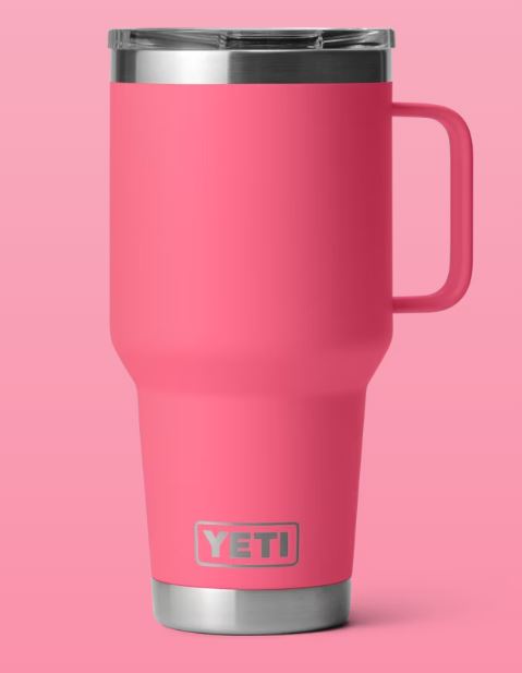 30 oz Travel Mug w/ Stronghold Lid - Tropical Pink