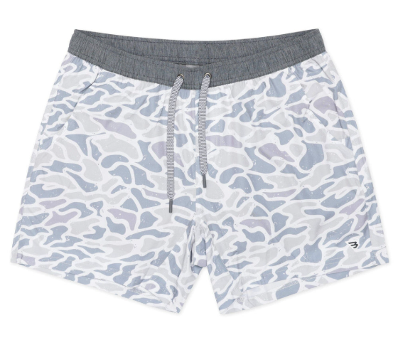 5.5" Athletic Short - White Camo