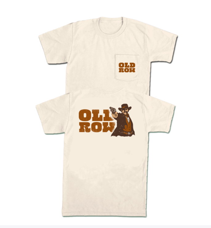 The Gunslinger Pocket Tee - Ivory