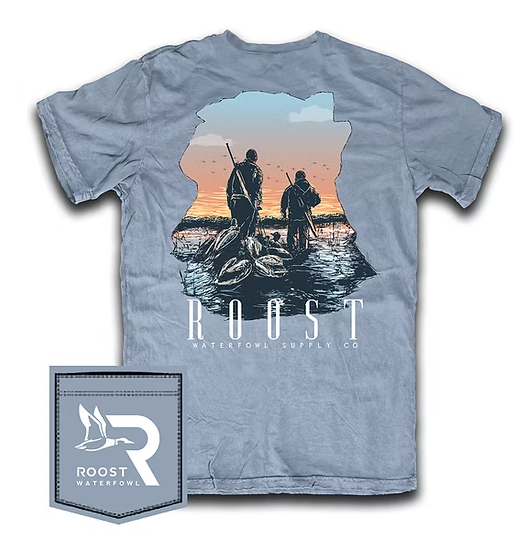Roost Morning Shift SS Tee - Saltwater