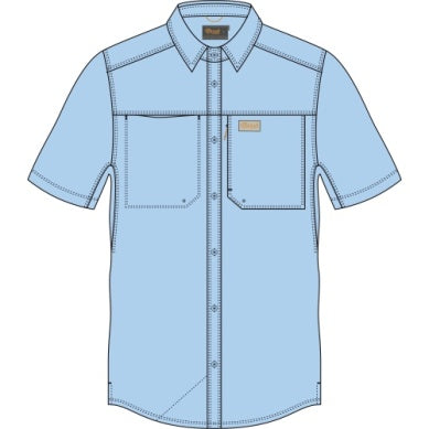 Lenwood Tech Shortsleeve Shirt - Angel Falls