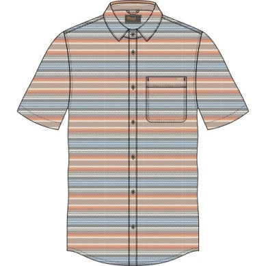 Layday Short Sleeve Shirt - Spicy Orange