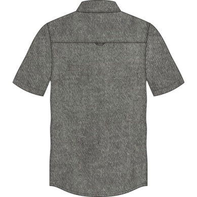 Delray Denim Short Sleeve Shirt - Light Gray