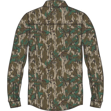 Lenwood Mossy Oak Longsleeve Shirt - Mossy Oak Greenleaf