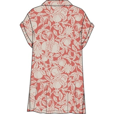 BreezeWeave Dress - Lobster