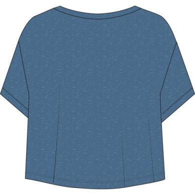 Buxton Flowy Tee - Blue Heaven Heather