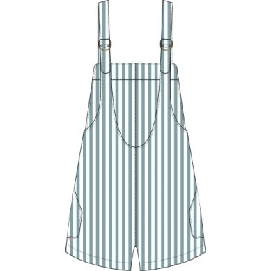 Women's Lowtide Linen Romper - Tourmaline