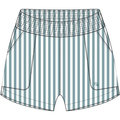 Women's Lowtide Linen Shorts - Tourmaline