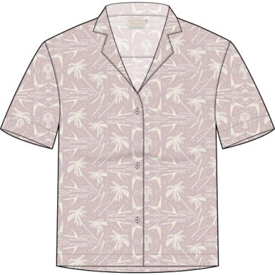 Women's Hagood Short Sleeve Shirt - Hushed Violet