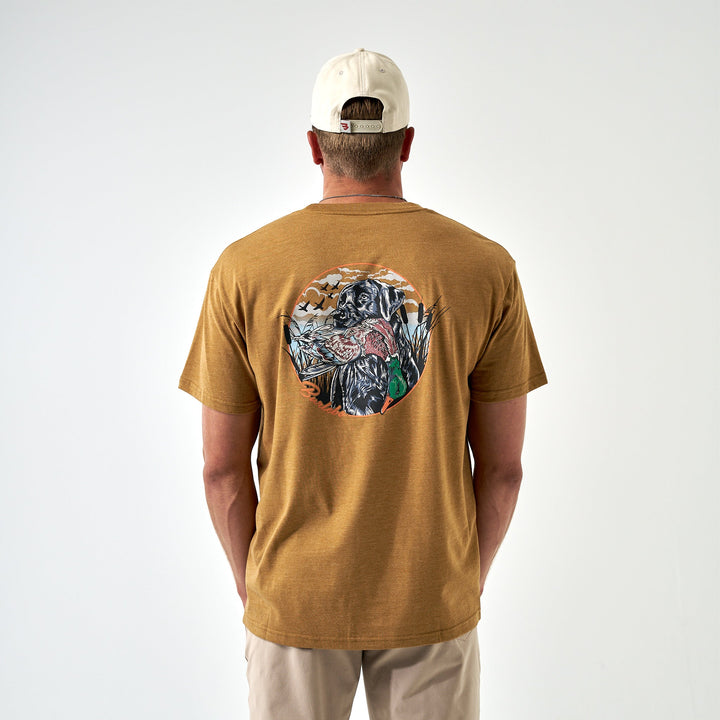 SS Tee - Duck Dog - Light Brown