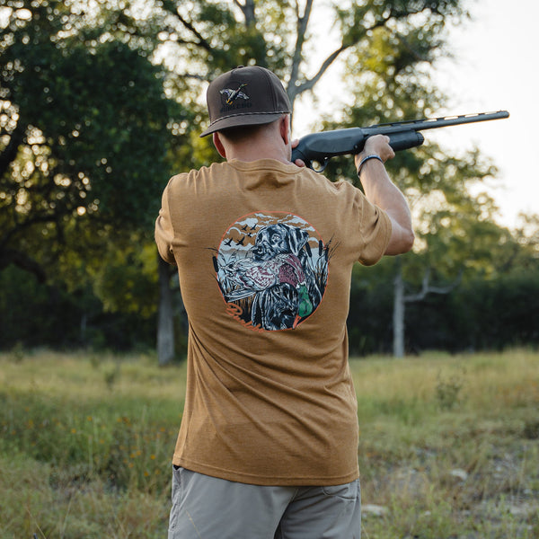 SS Tee - Duck Dog - Light Brown