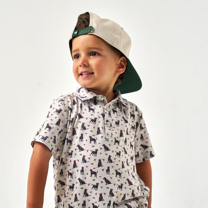 Youth Performance Polo - Ducks and Dogs