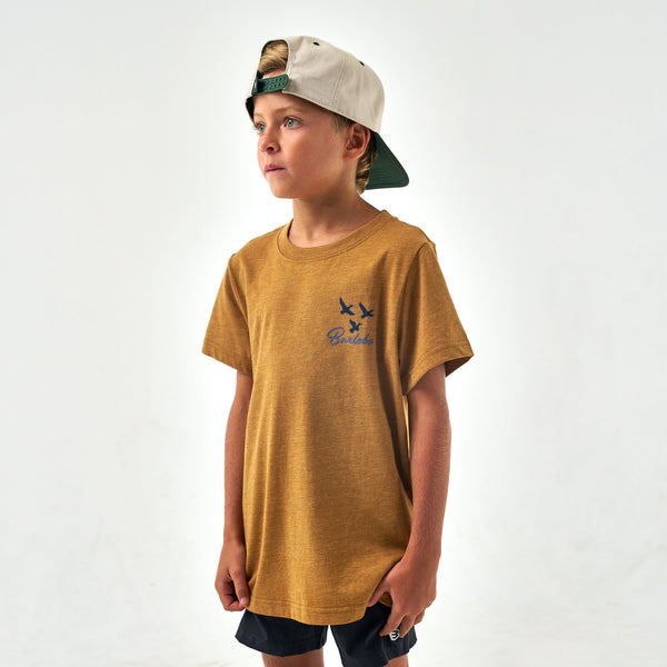 Youth Tee - Duck Dog - Light Brown