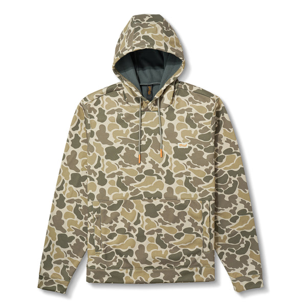 Nor'easter Pullover Hoodie - Khaki Mallard Camo