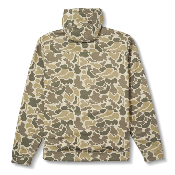 Nor'easter Pullover Hoodie - Khaki Mallard Camo