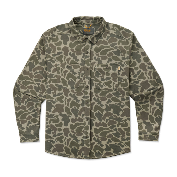 Fireside Overshirt - Dark Green Mallard Camo