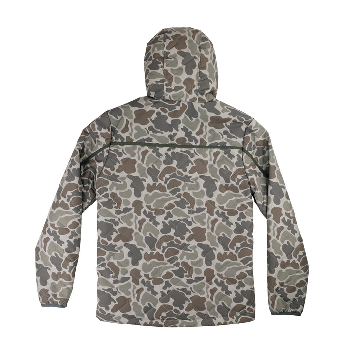 Barnwell Puff Jacket - Dark Green Mallard Camo