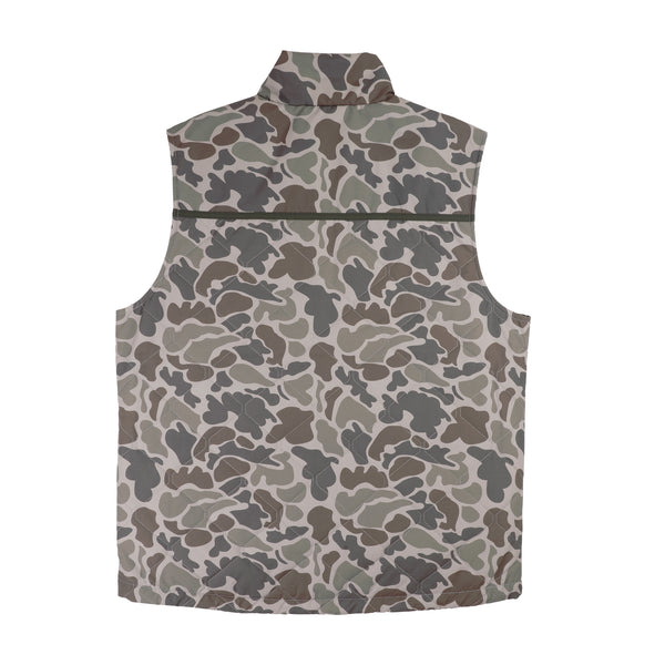 Barnwell Puff Vest - Dark Green Mallard Camo