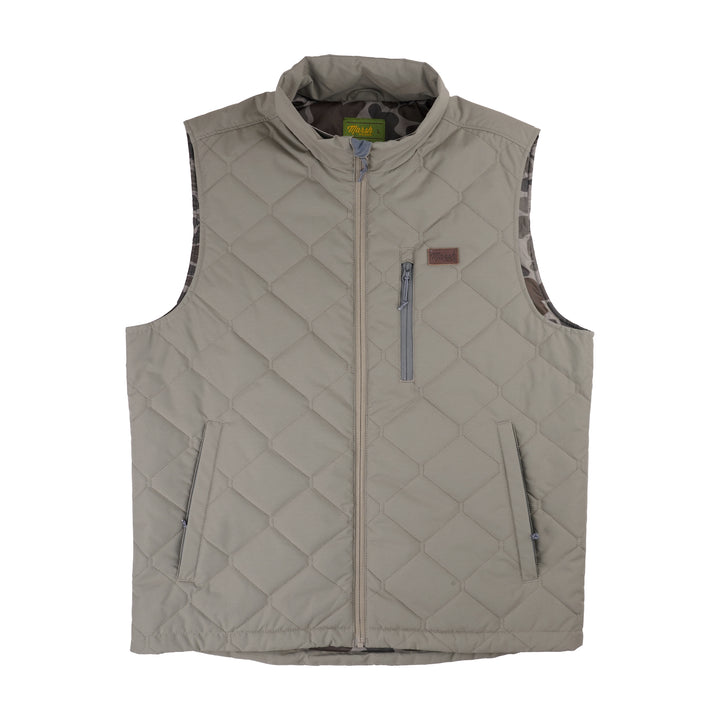 Barnwell Puff Vest - Rock