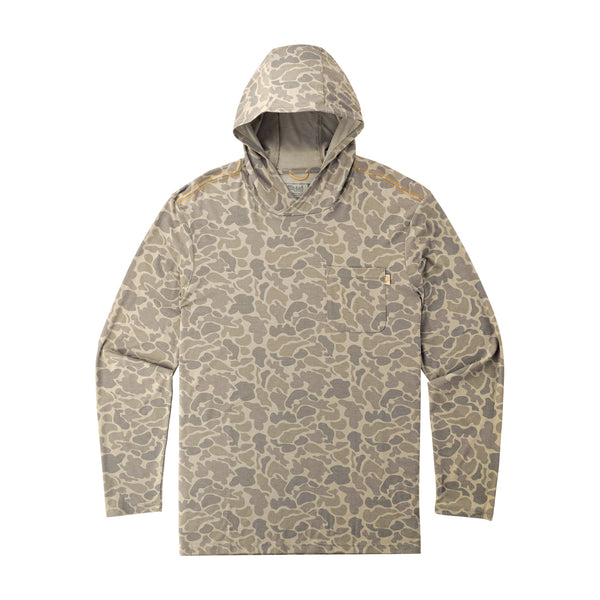 Buxton Hagood Hoodie - Khaki Mallard Camo