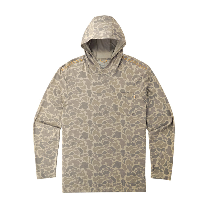 Buxton Hagood Hoodie - Khaki Mallard Camo