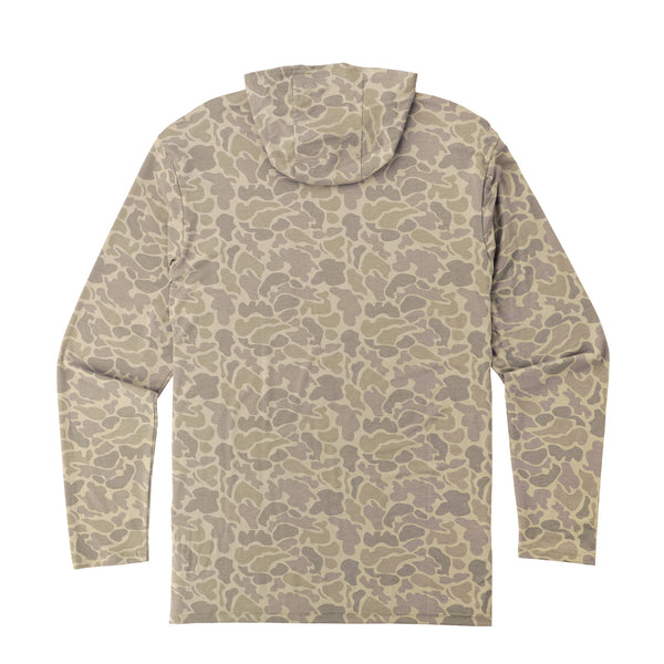 Buxton Hagood Hoodie - Khaki Mallard Camo
