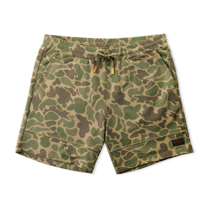 Fireside Sweatshorts - Green Mallard Camo