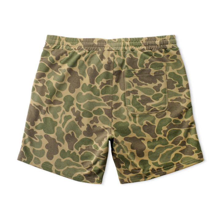 Fireside Sweatshorts - Green Mallard Camo