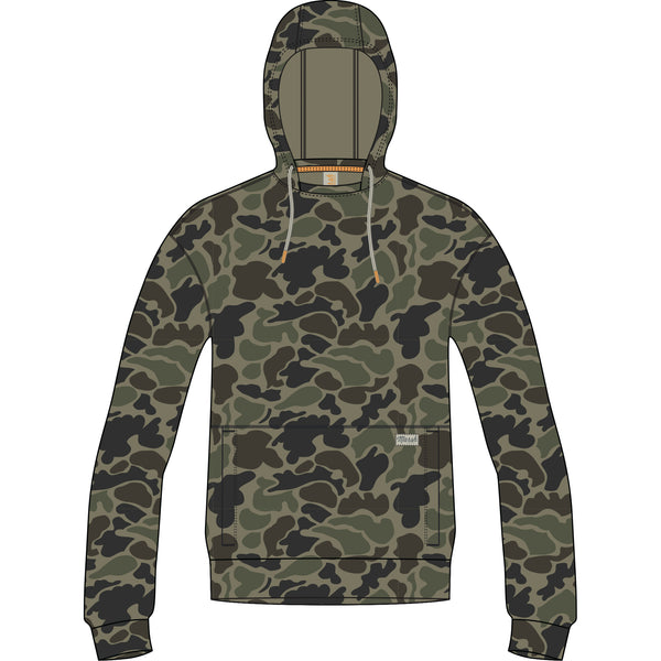 Women's Fireside Hoodie - Dark Green Mallard Camo