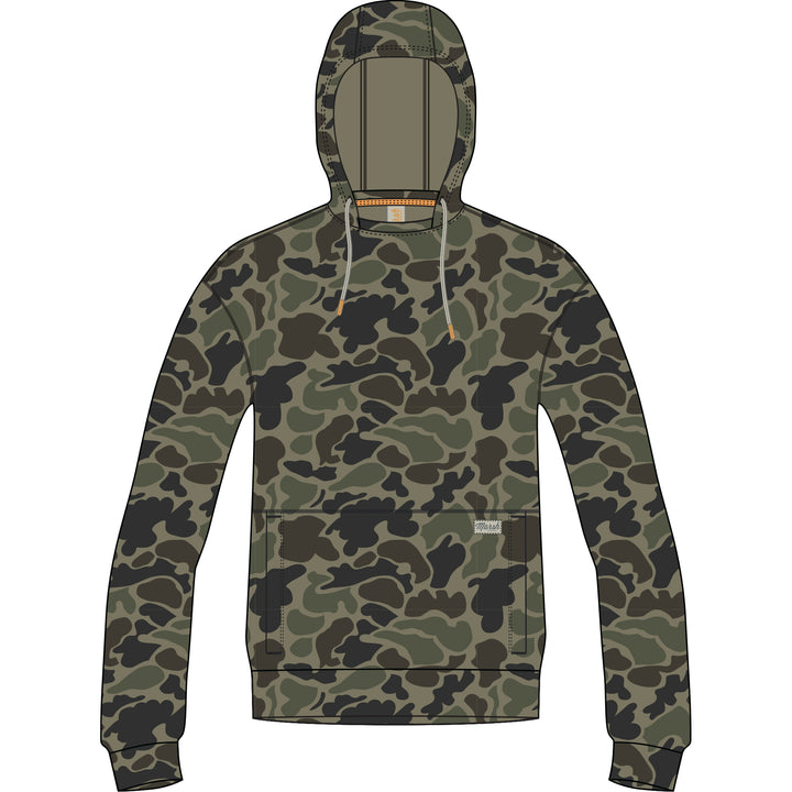 Women's Fireside Hoodie - Dark Green Mallard Camo
