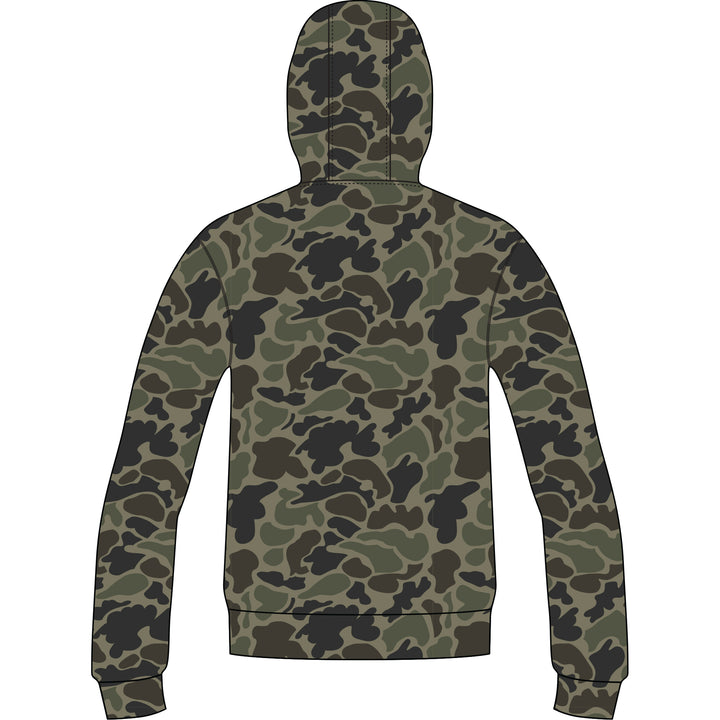 Women's Fireside Hoodie - Dark Green Mallard Camo