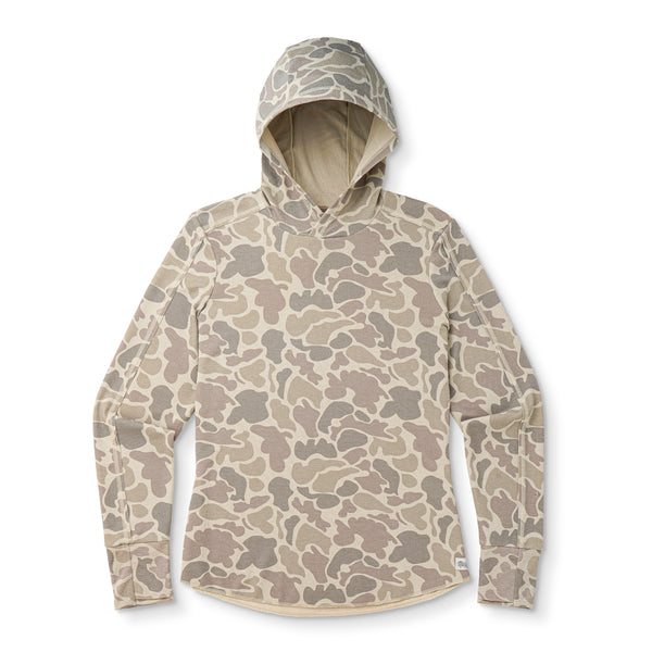 Women's Surfside Hoodie - Khaki Mallard Camo
