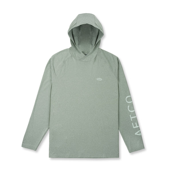 Samurai Hoodie - Olive Heather