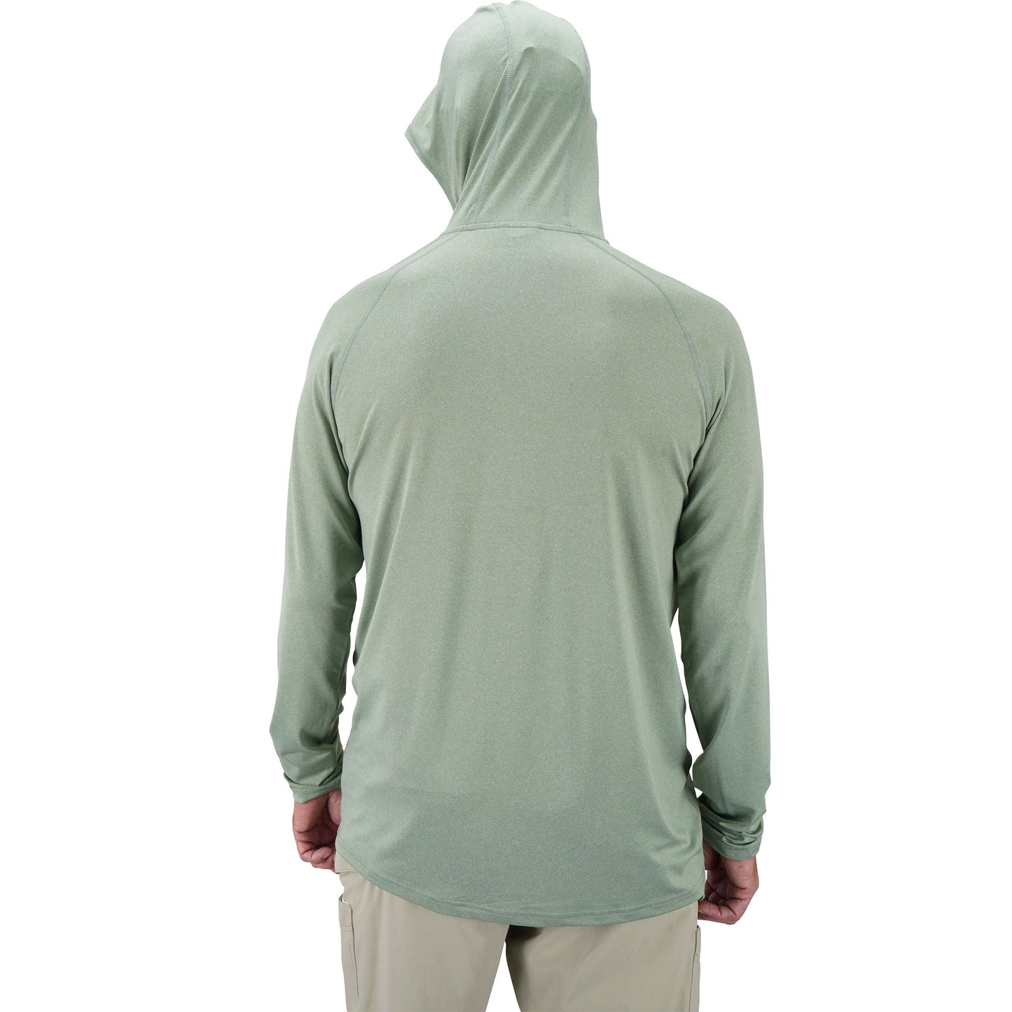 Samurai Hoodie - Olive Heather