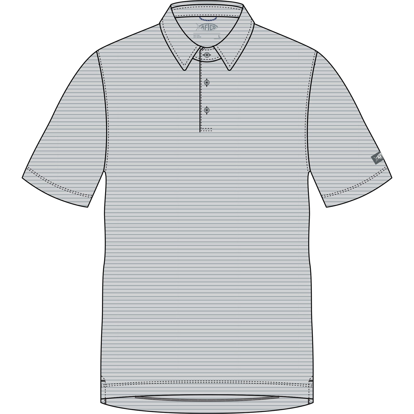 Link SS Performance Polo Shirt - Ancient Water